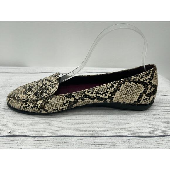 Aerosoles Womens Snake Print Slip On Brielle Loafer Flat Shoe Size 9.5 - Picture 6 of 11